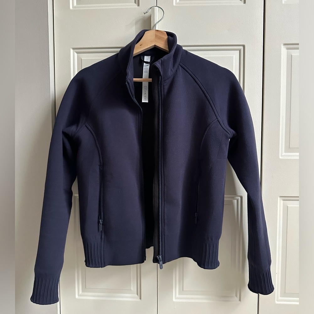 Lululemon Navy Zip-Up sweatshirt